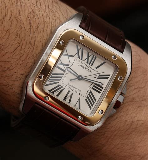 perprecio cartier santos 100|cartier santos 100 review.